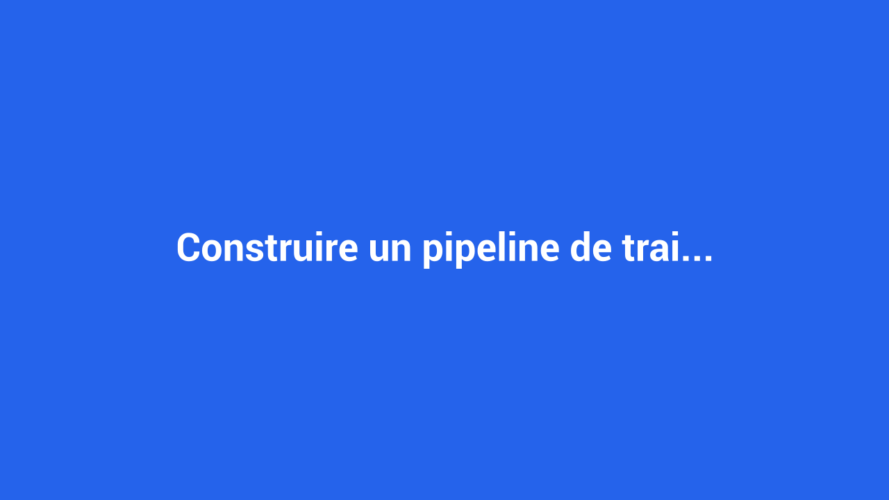 Construire un pipeline de traitement vidéo à 200 FPS avec Python